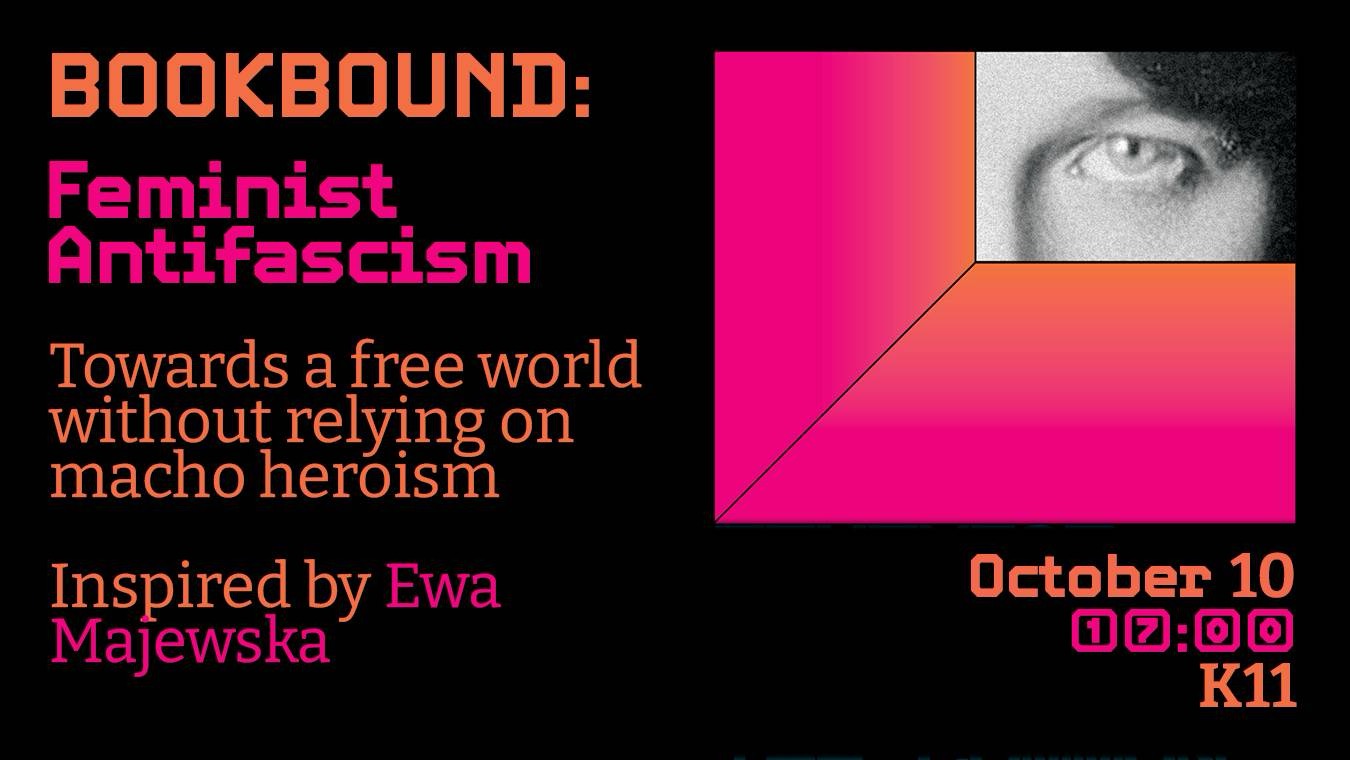 Poster for the Bookbound discussion